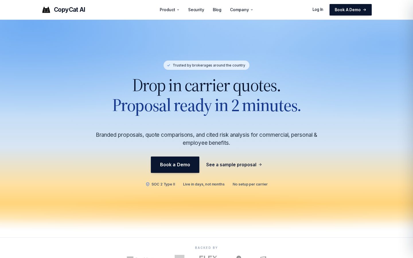 CopyCat Homepage