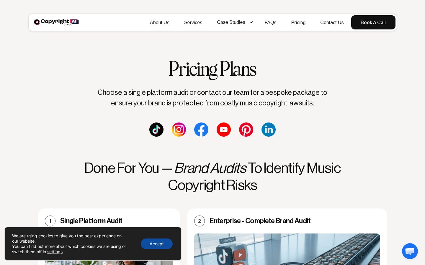 Copyright Check AI Pricing