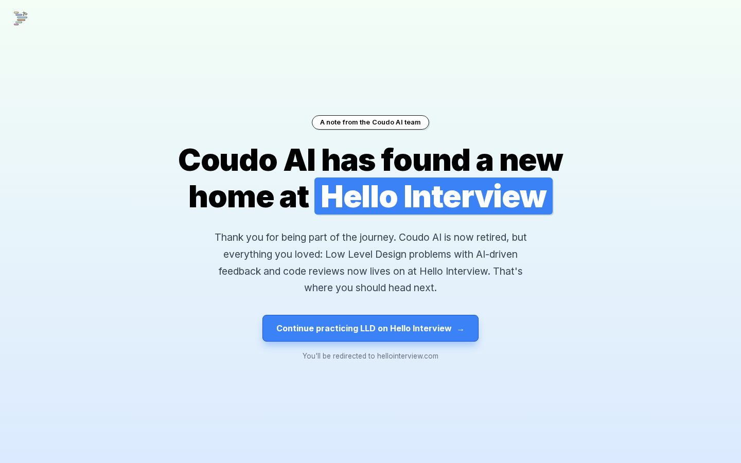 Coudo AI Homepage