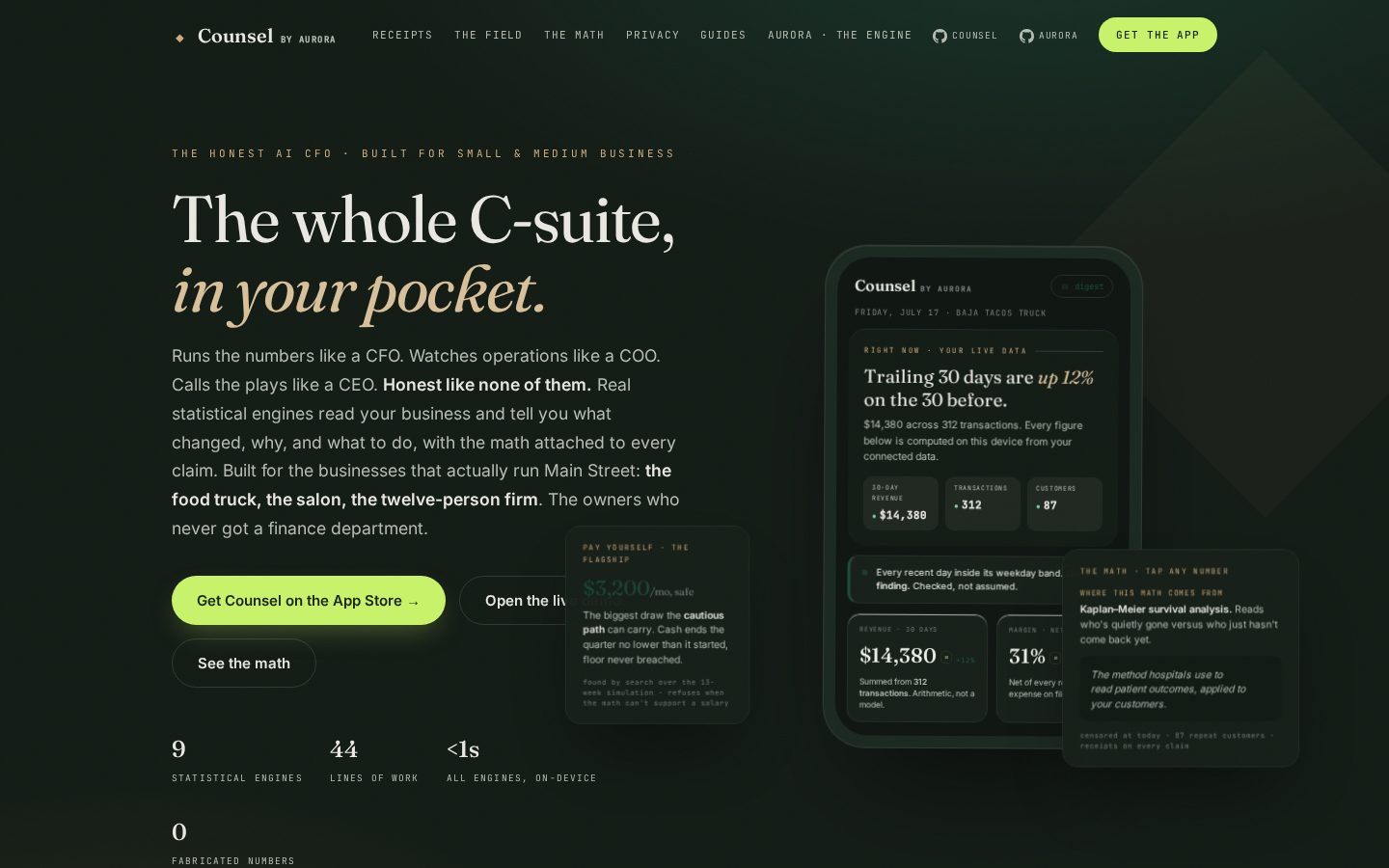 Counsel Homepage