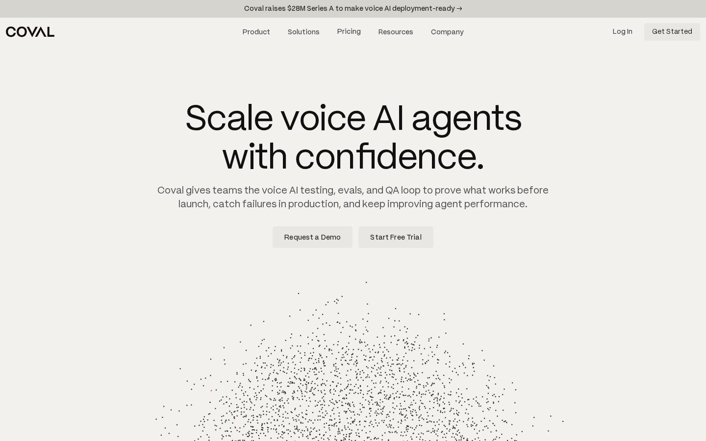 Coval Homepage