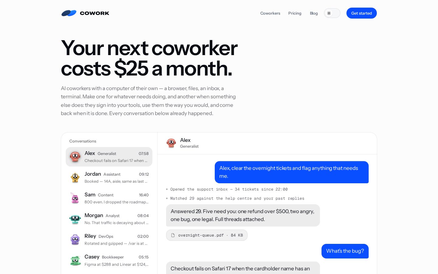 cowork.ink Homepage