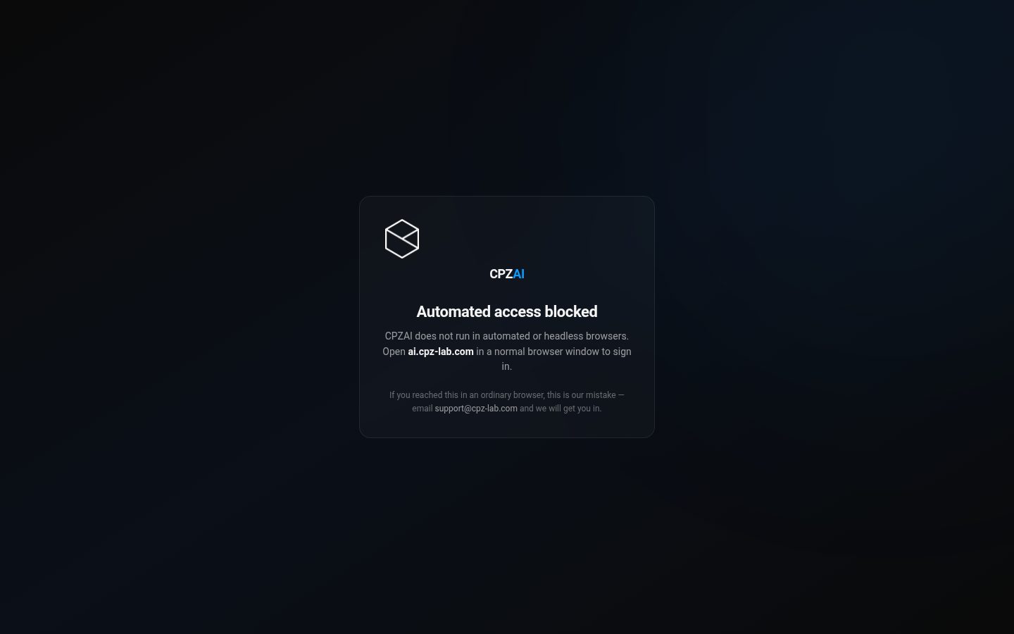 CPZAI Homepage