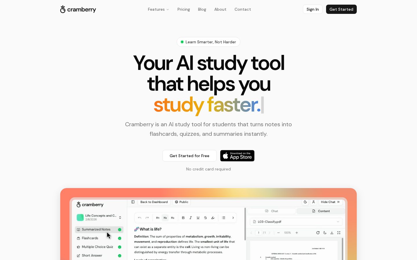 Cramberry Homepage