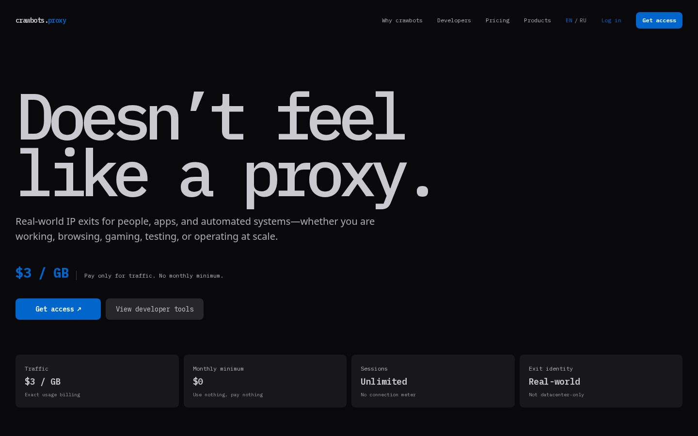 Crawbots Homepage