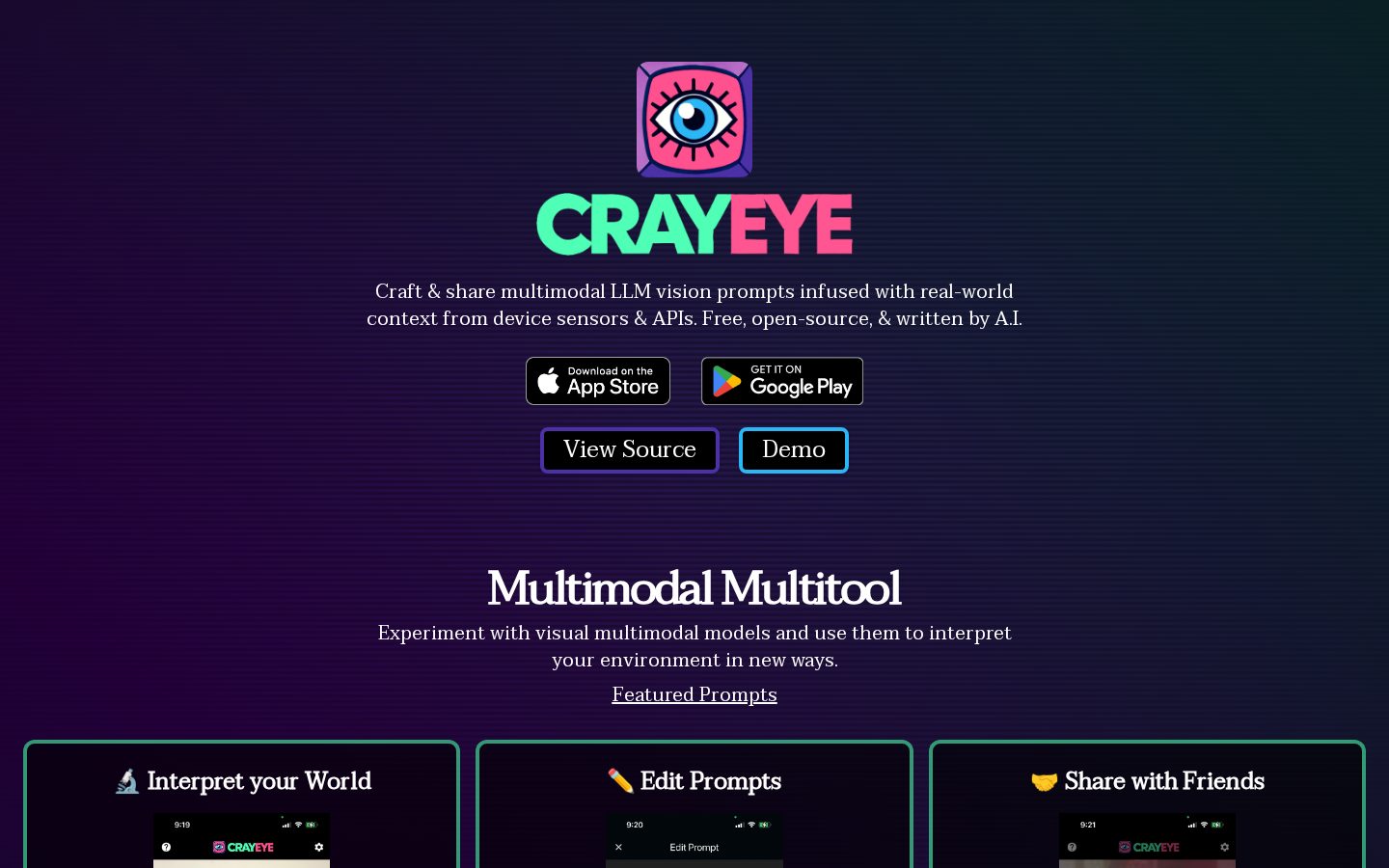 CrayEye Homepage