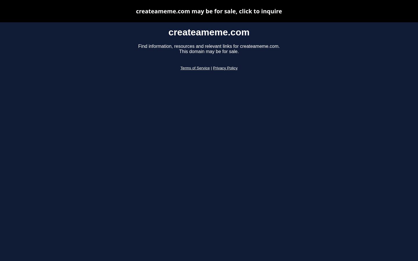 Create A Meme Homepage