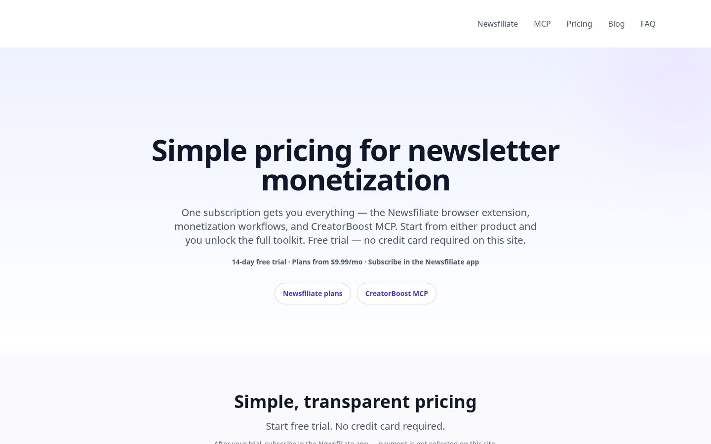 Creatorboost Pricing