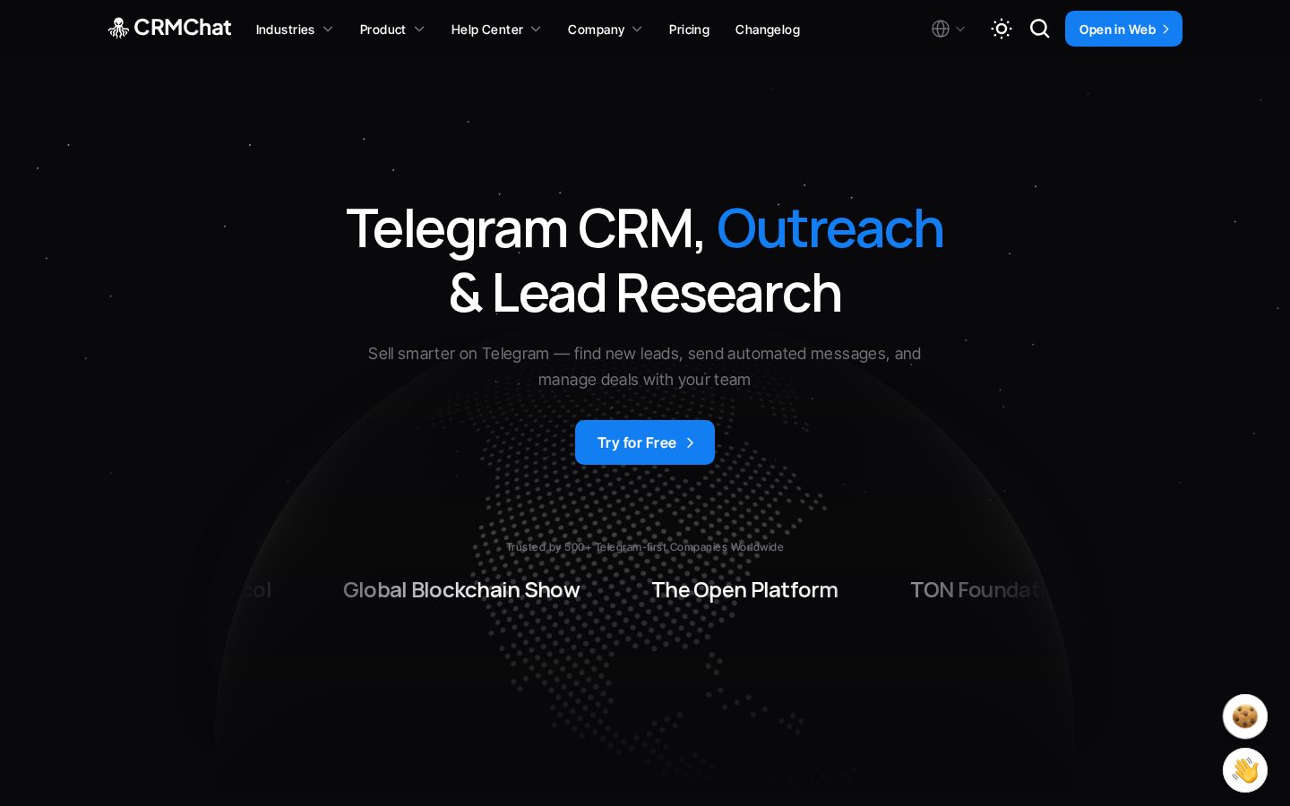CRMChat Homepage