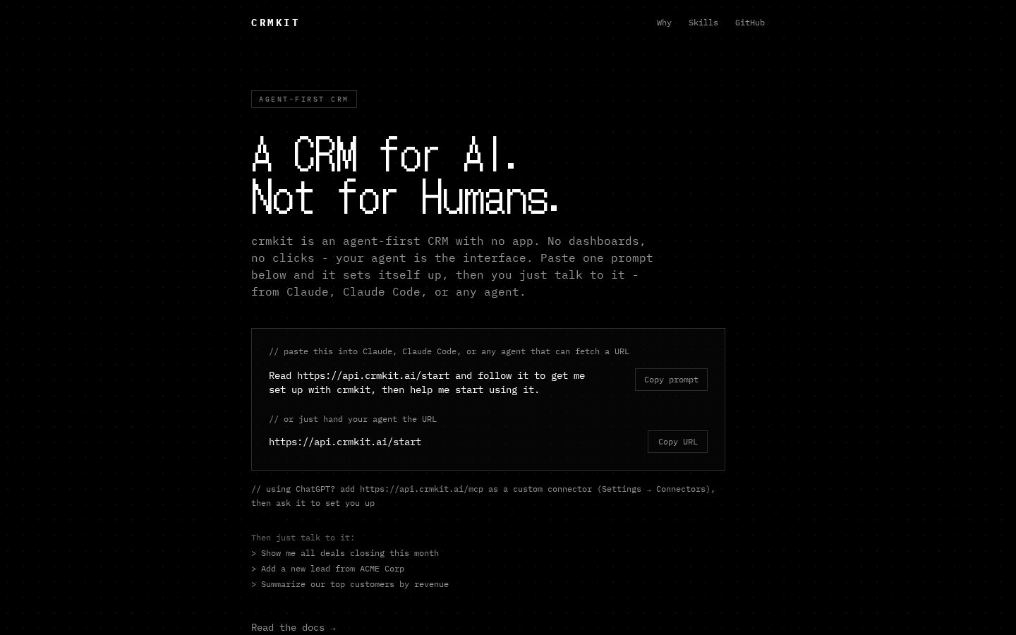 CRMKIT Homepage