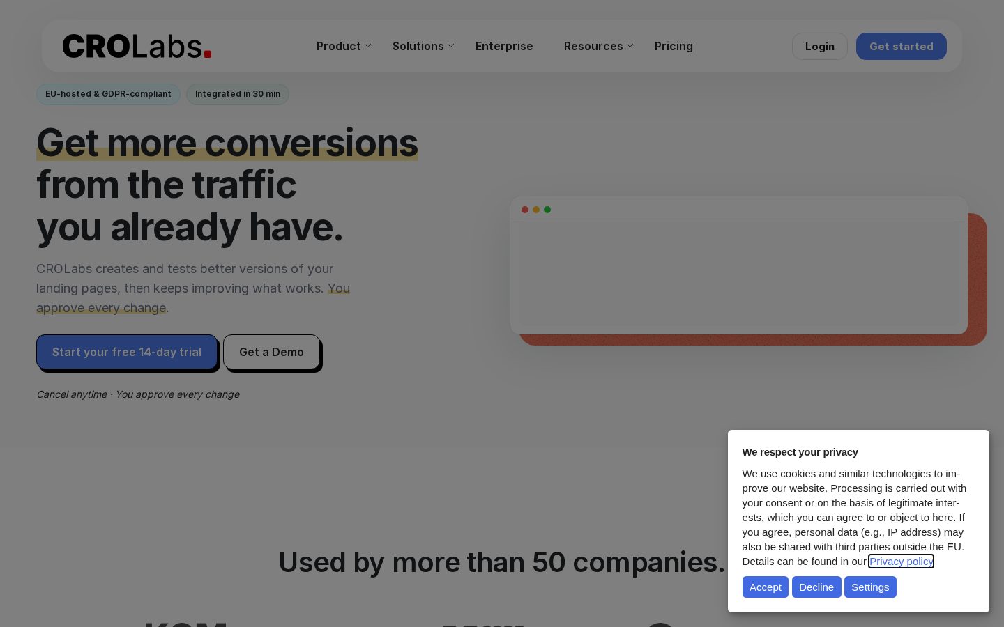 CROLabs Homepage