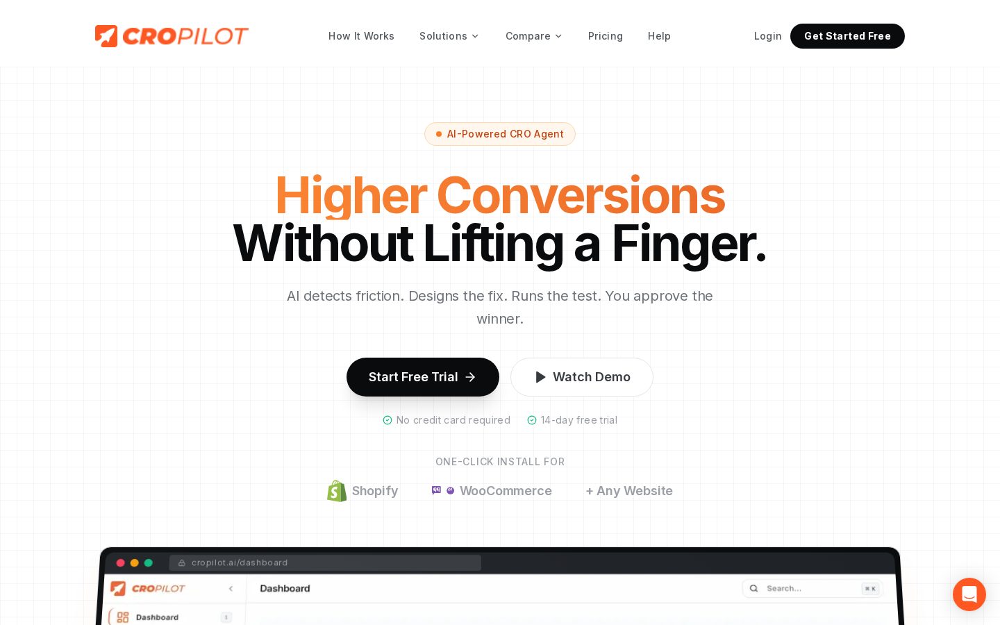 CroPilot Homepage