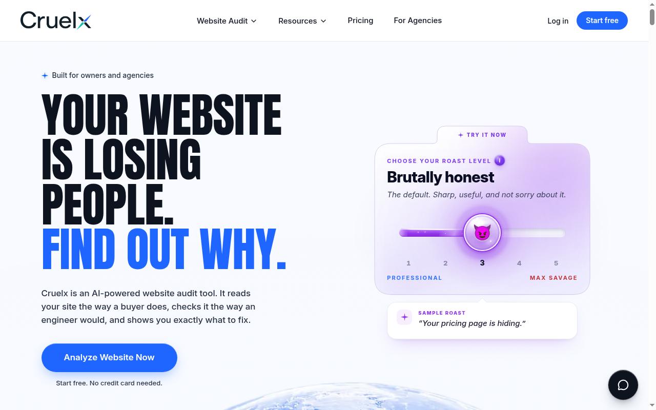 Cruelx Homepage
