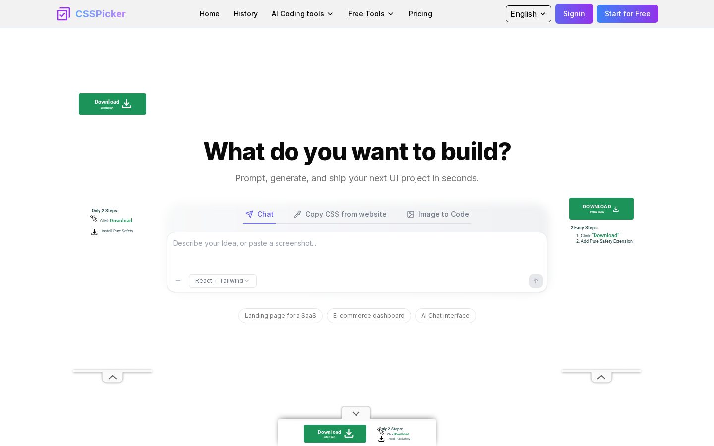 css picker Homepage