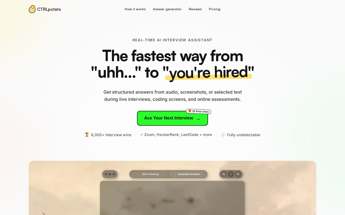 CTRLpotato Homepage