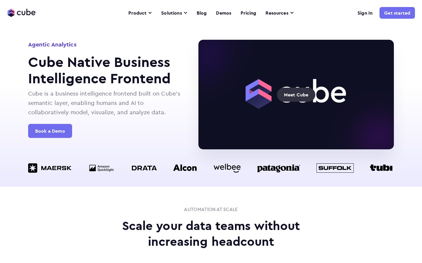 Cube Homepage
