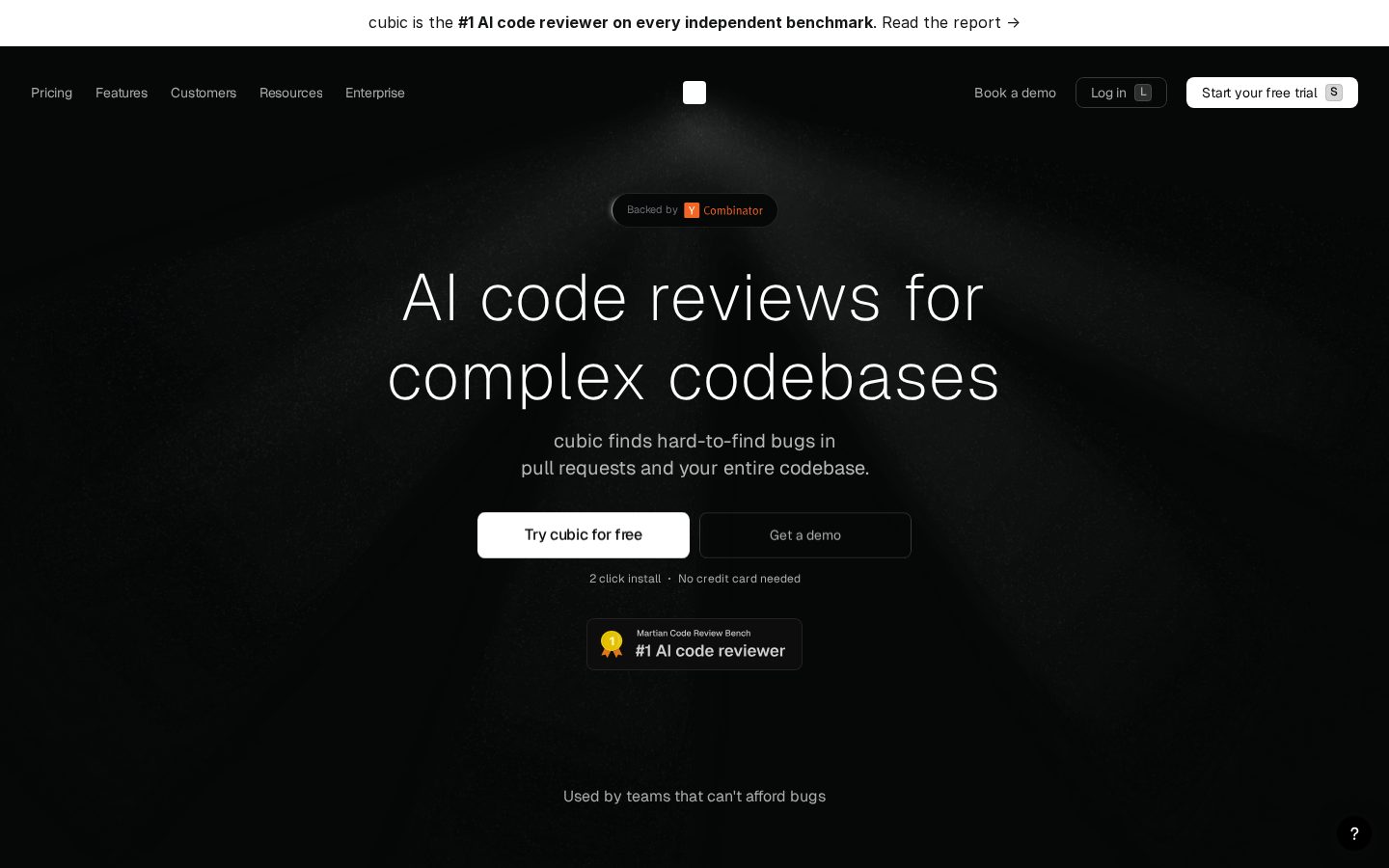cubic 2.0 Homepage
