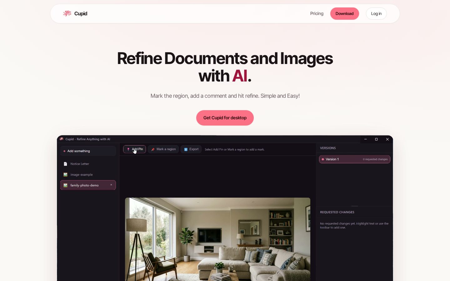 Cupid Homepage