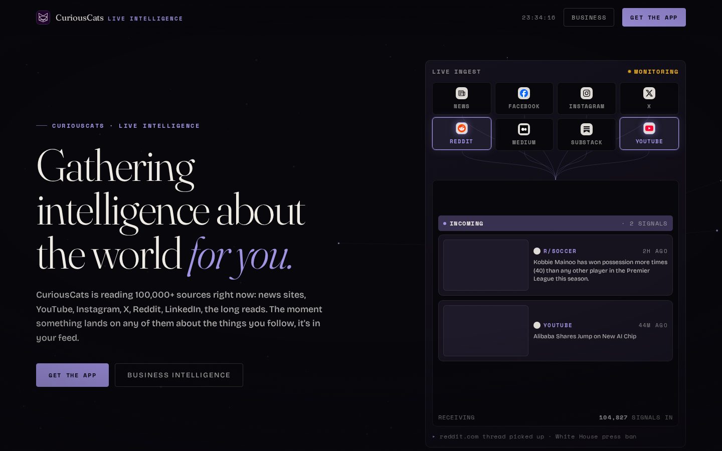 CuriousCats Homepage