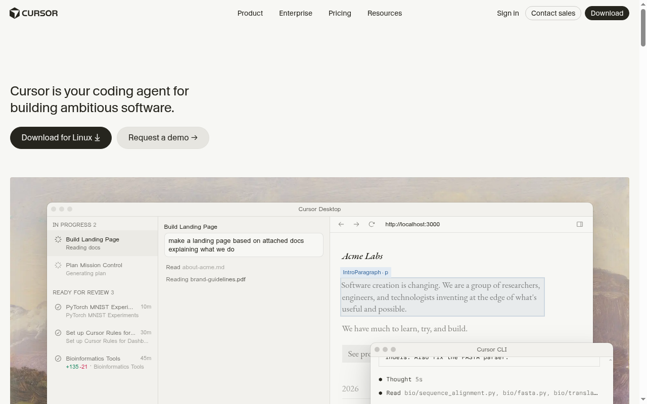 Homepage