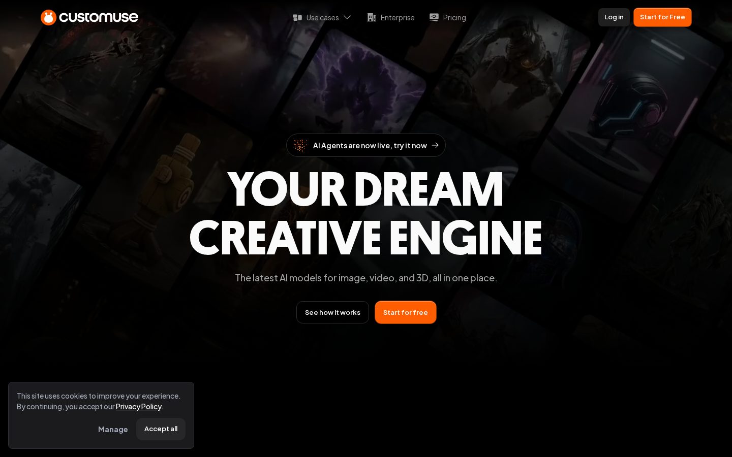 Customuse Homepage