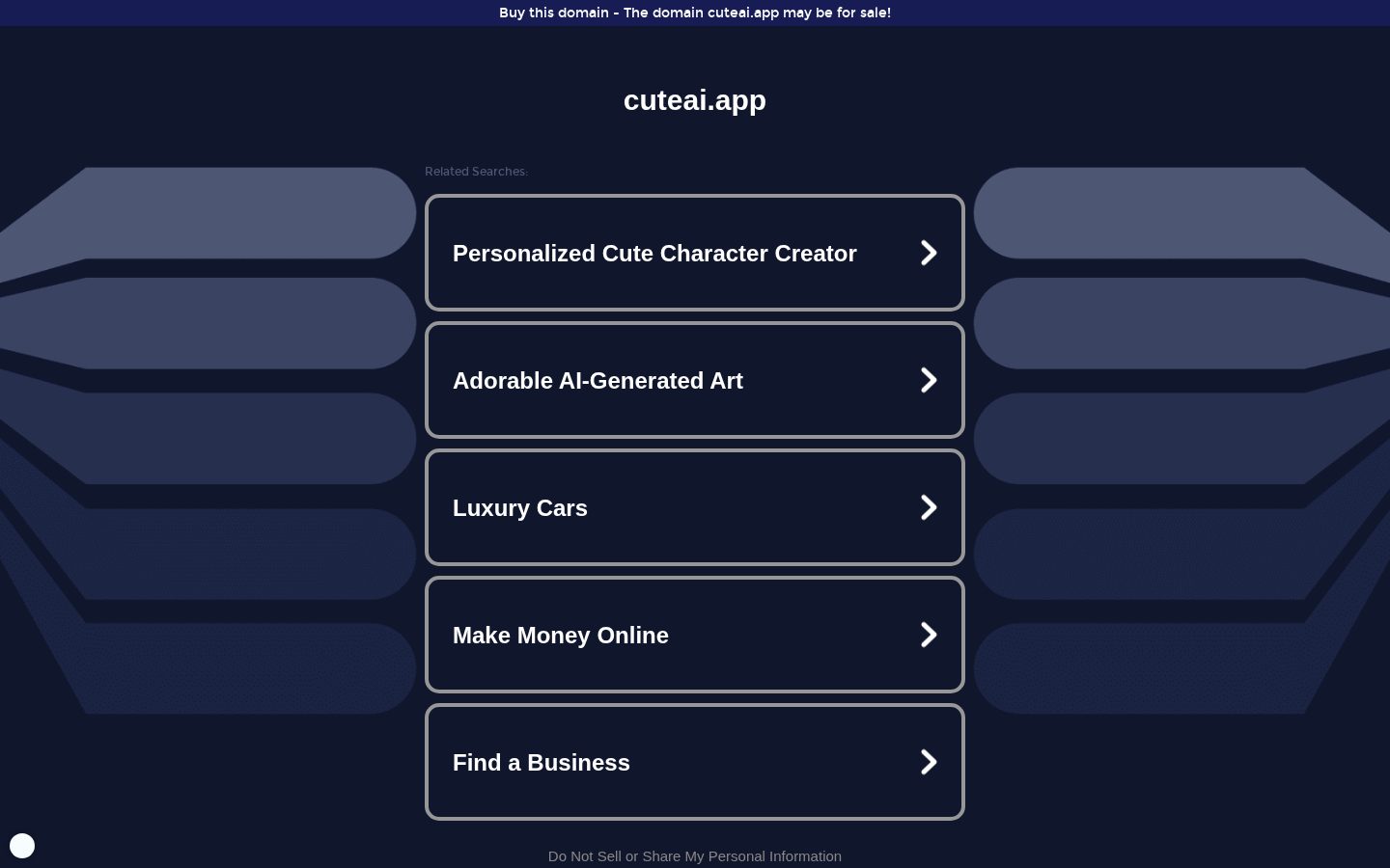 Cute AI Homepage