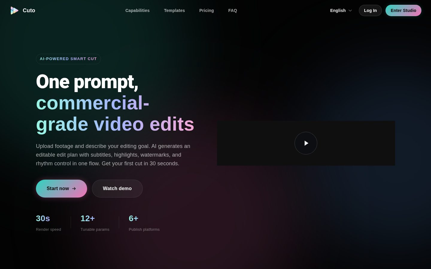 Cuto Homepage