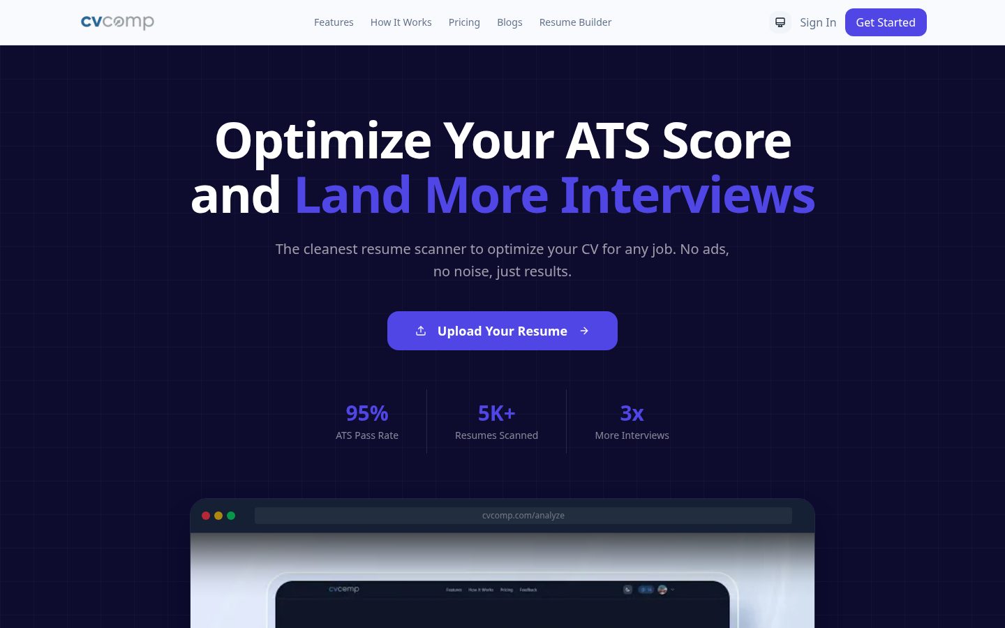CVComp Homepage