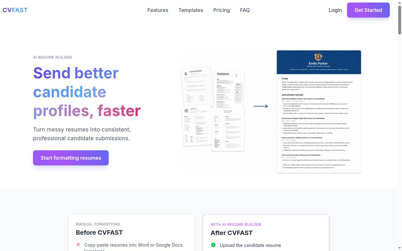 CVFAST Homepage