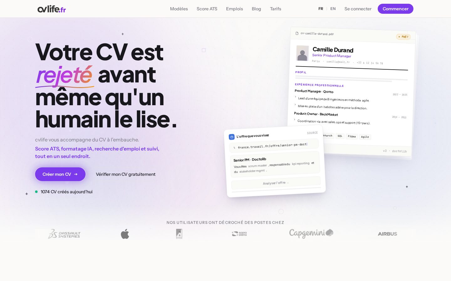 CVLife Homepage