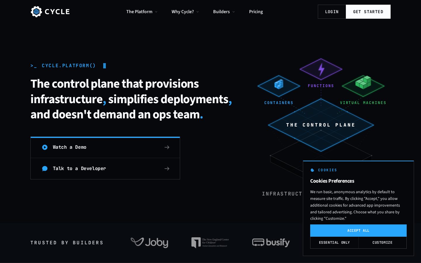 Cycle Homepage