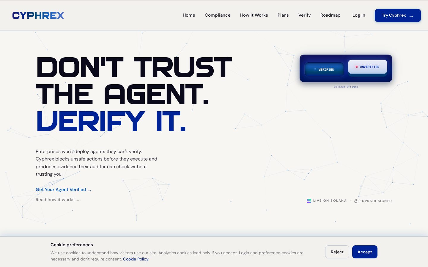 Cyphrex Homepage