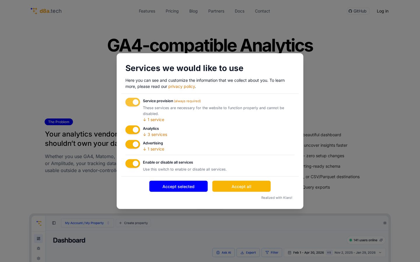 d8a.tech Homepage
