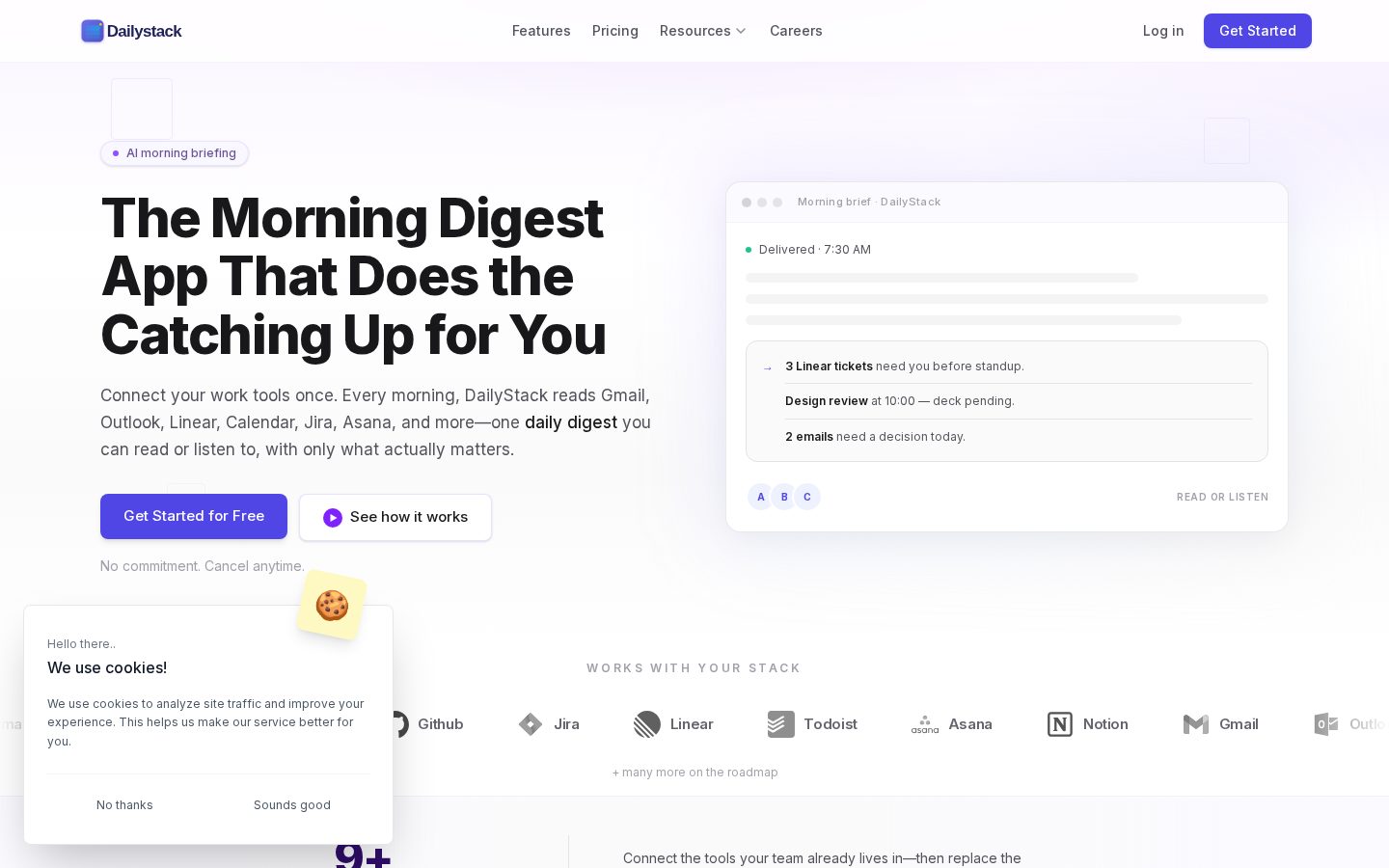 DailyStack Homepage