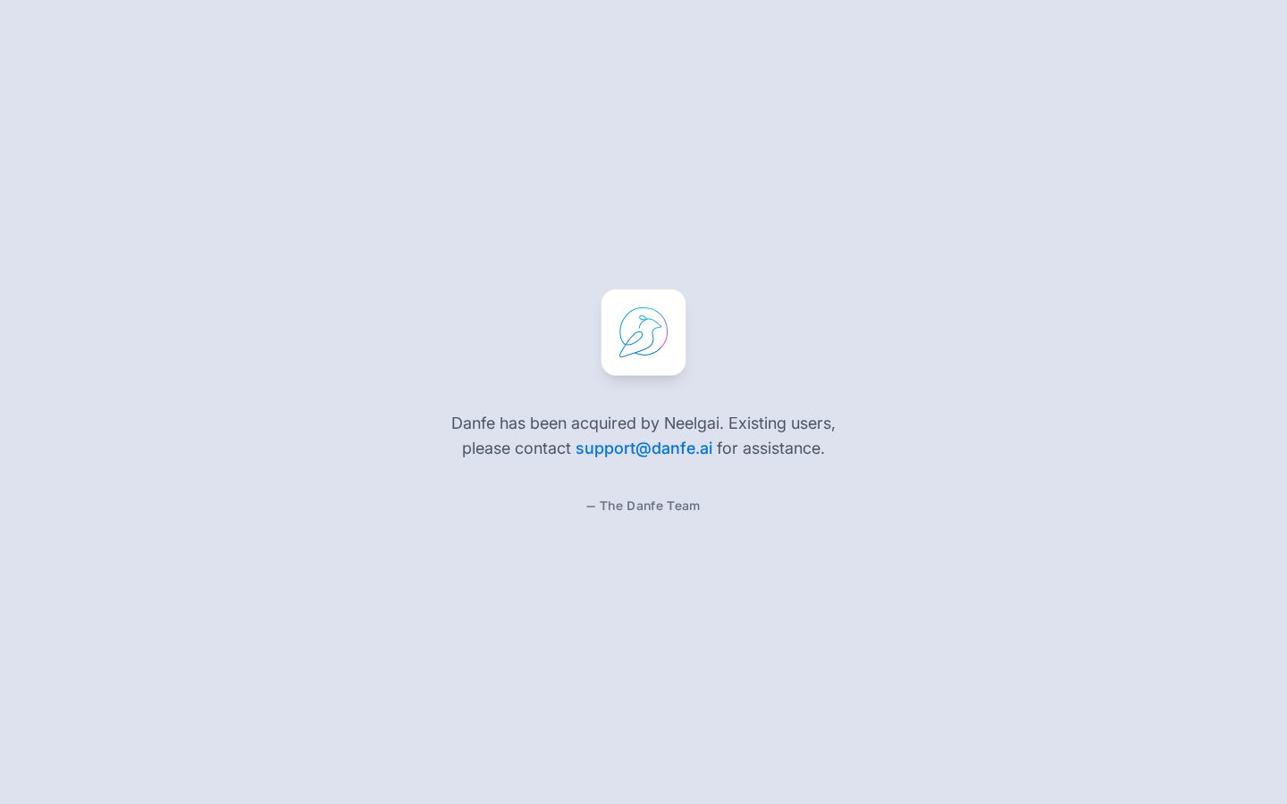 Danfe Homepage