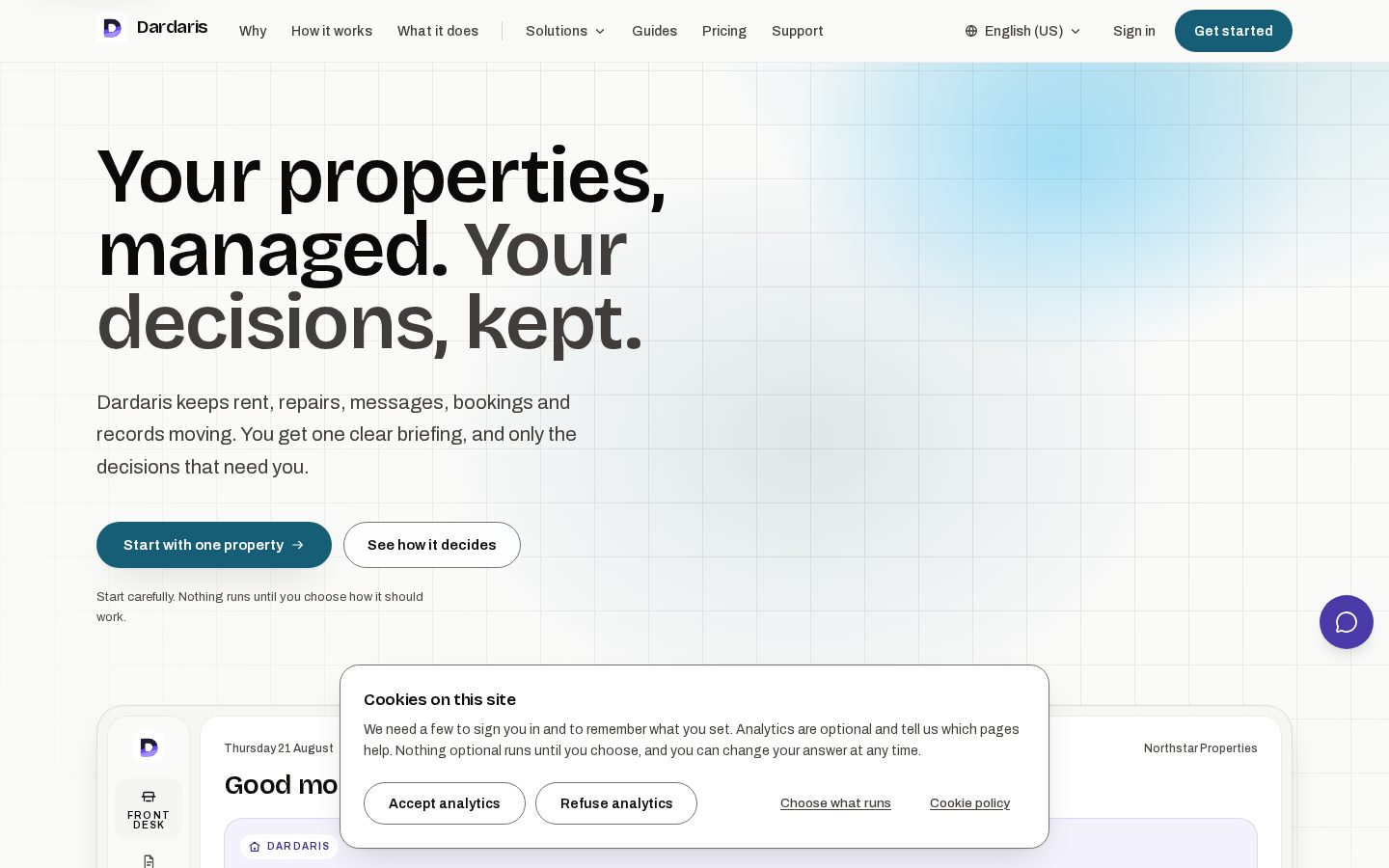 Dardaris Homepage