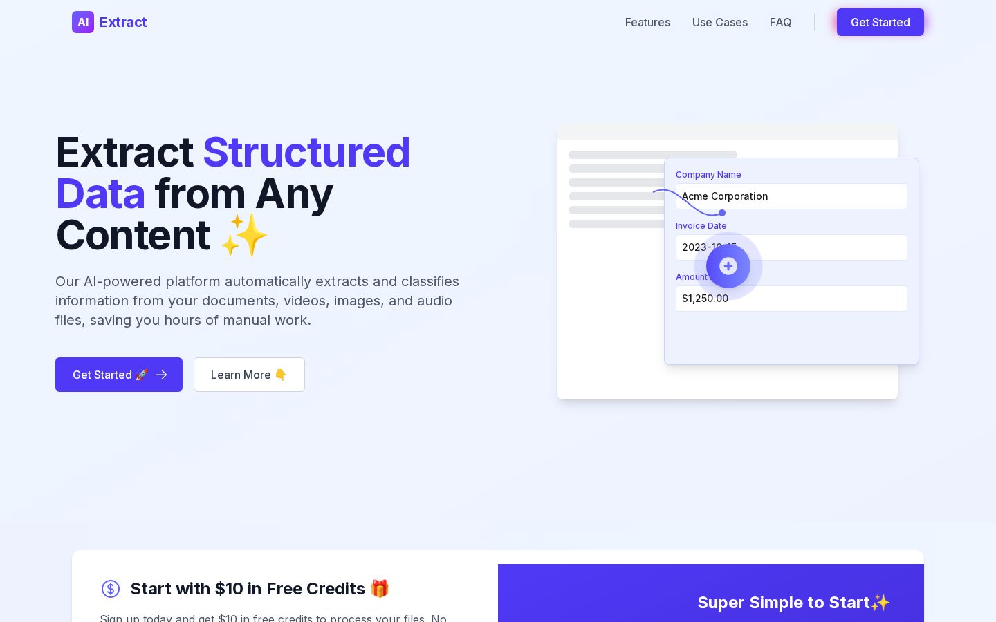 Data-Classify Homepage