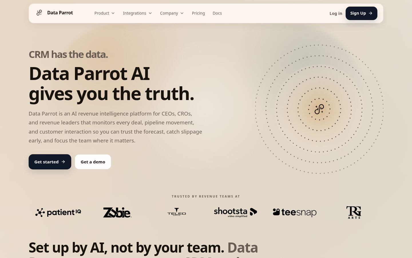 Data Parrot Homepage
