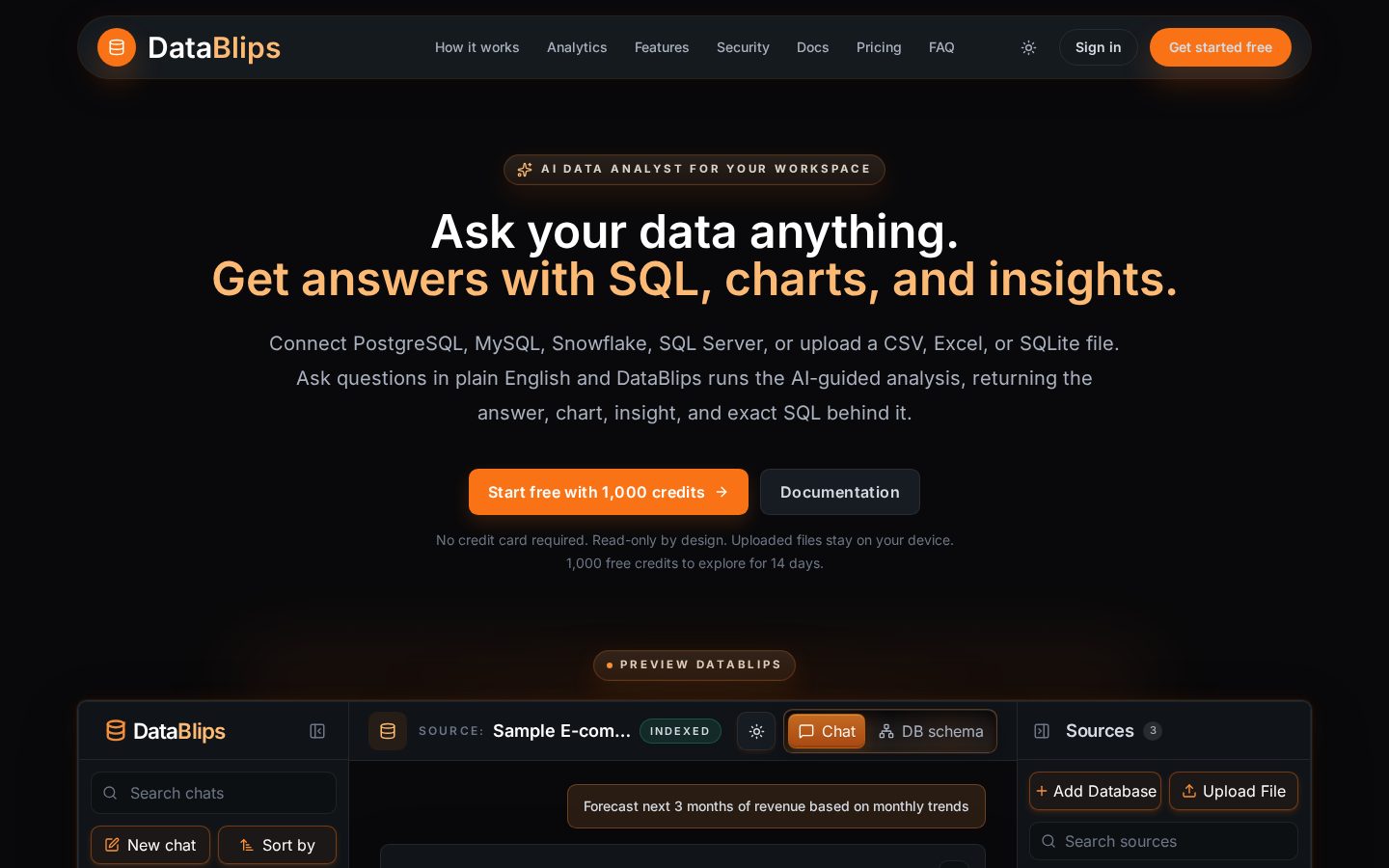 DataBlips Homepage