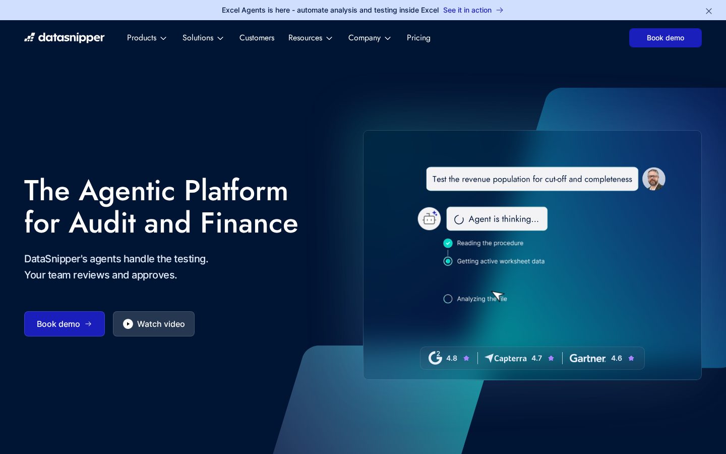 DataSnipper Homepage