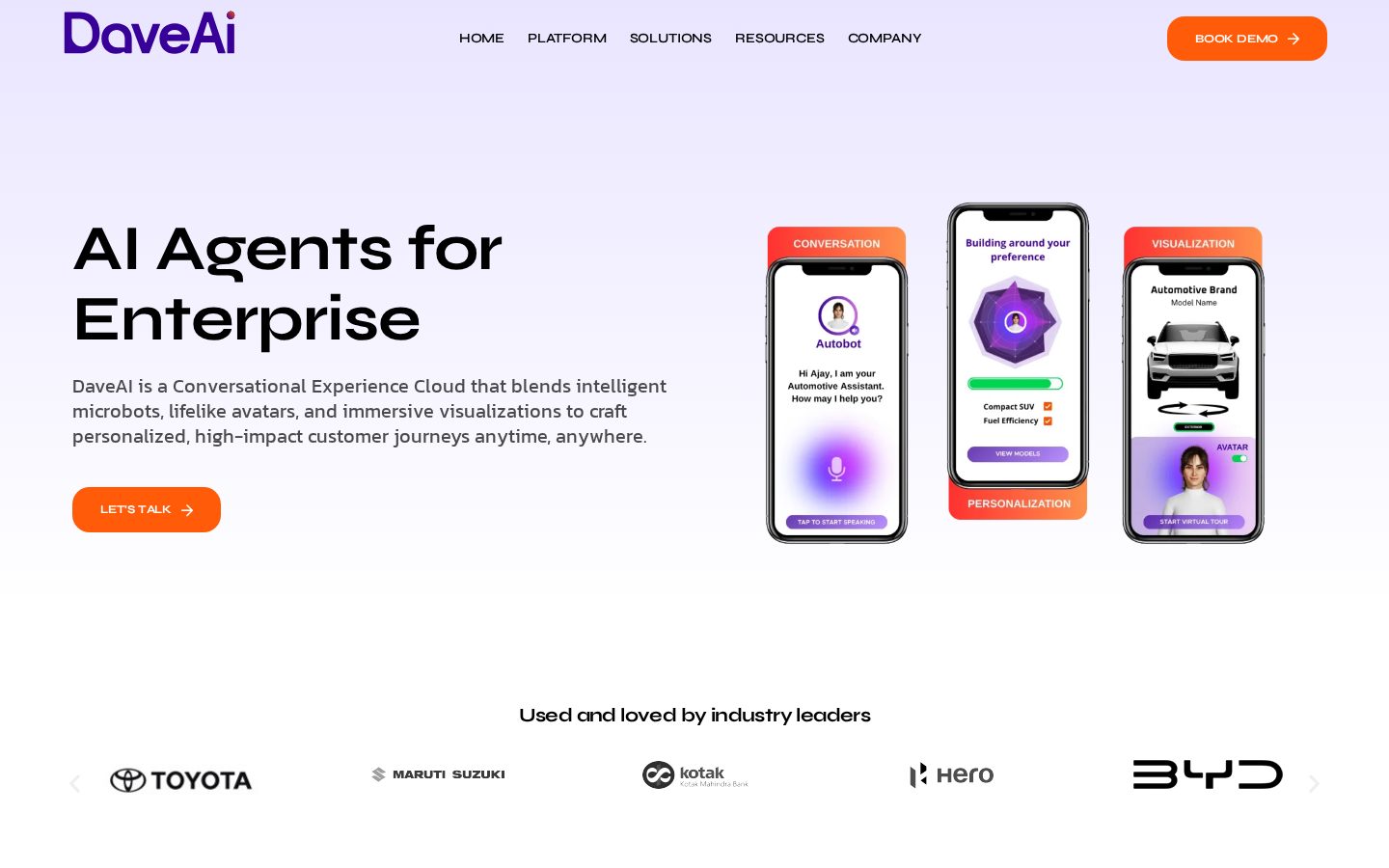 DaveAI Homepage