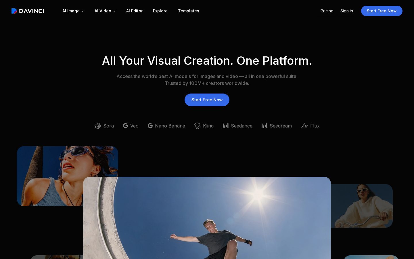 DaVinci Homepage