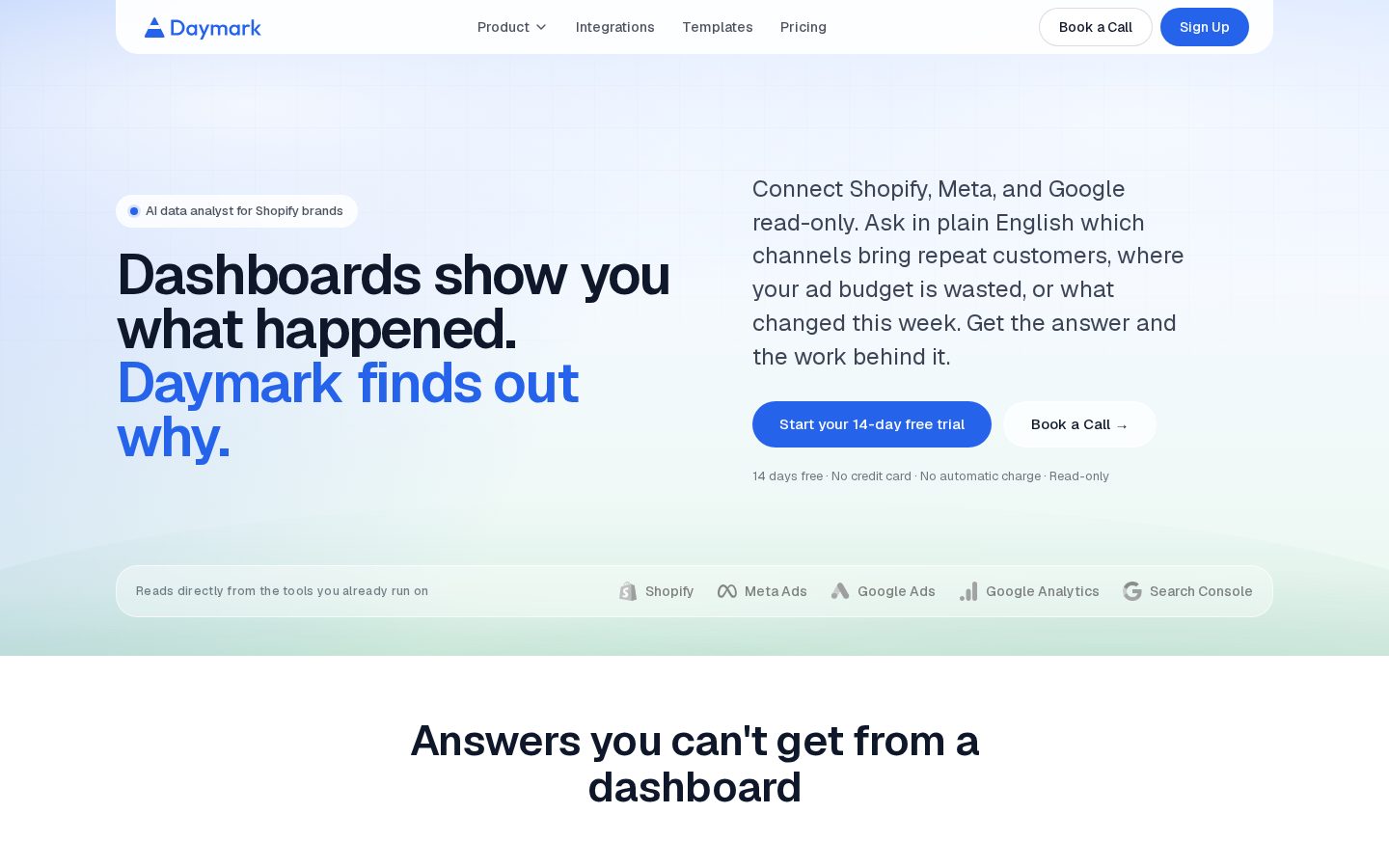 Daymark Homepage