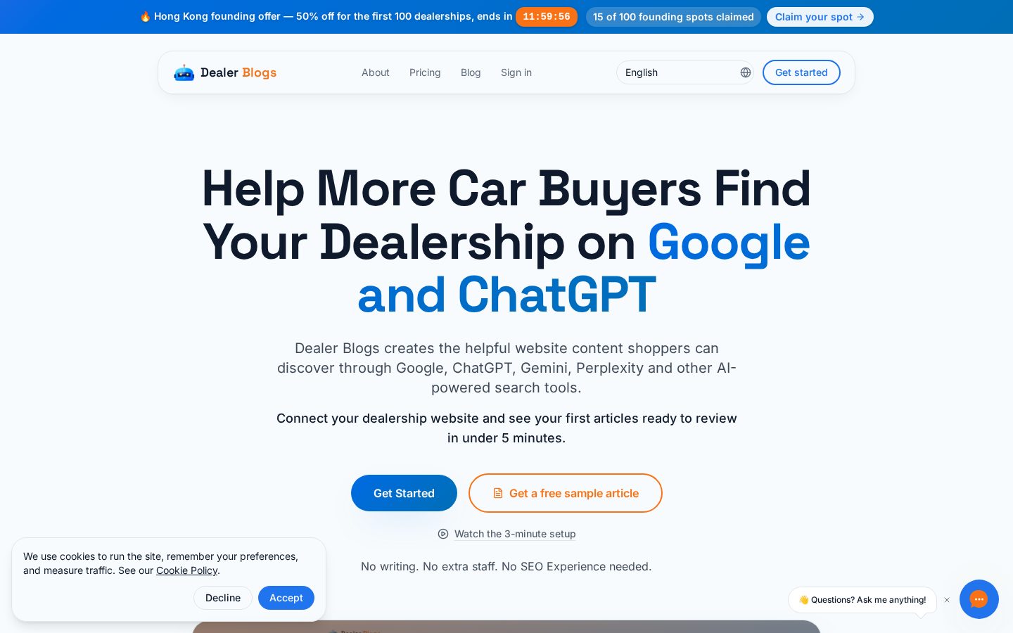 Dealer Blogs Homepage