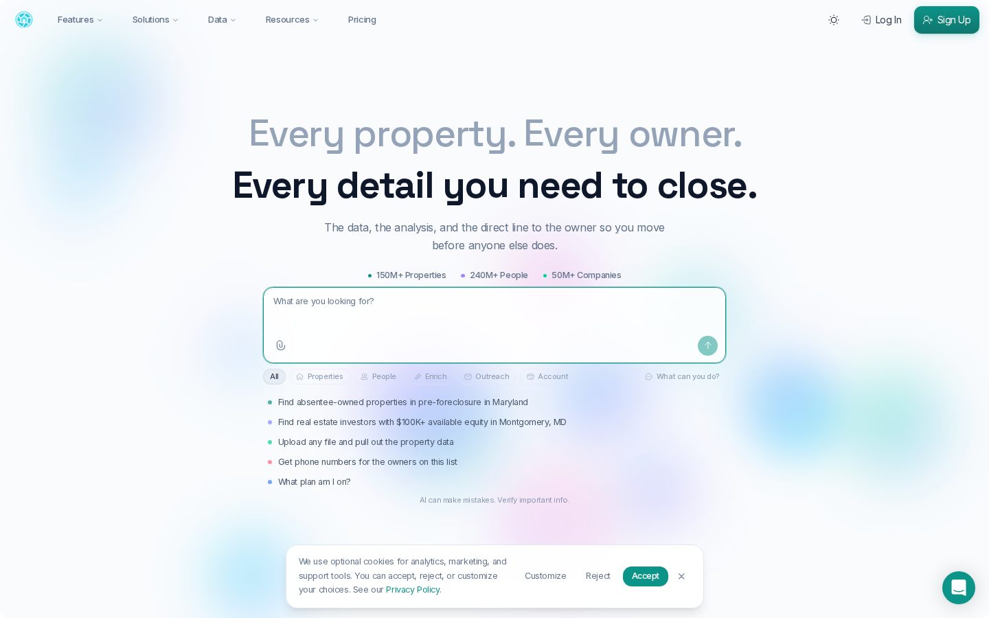 DealMachine Homepage