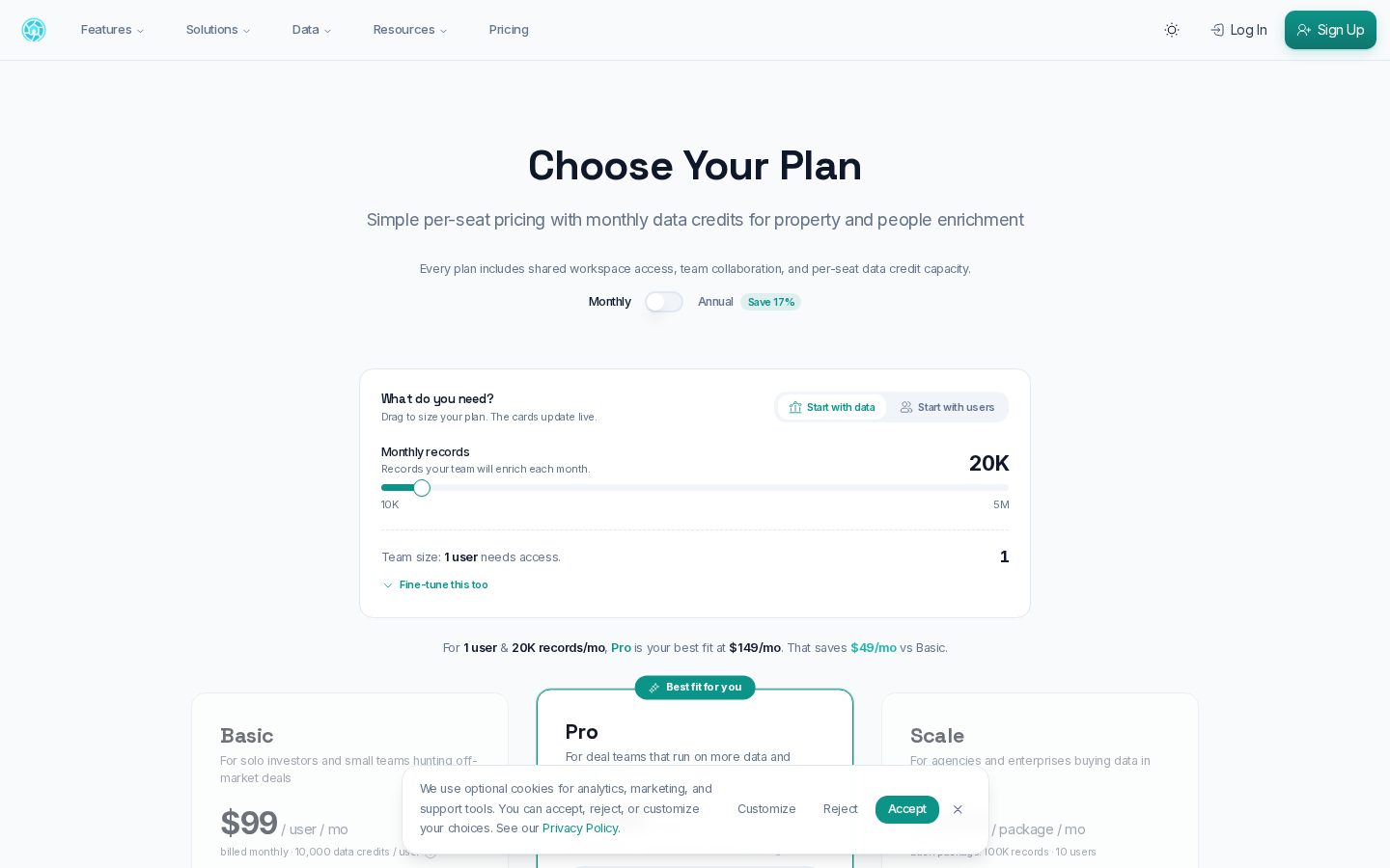 DealMachine Pricing