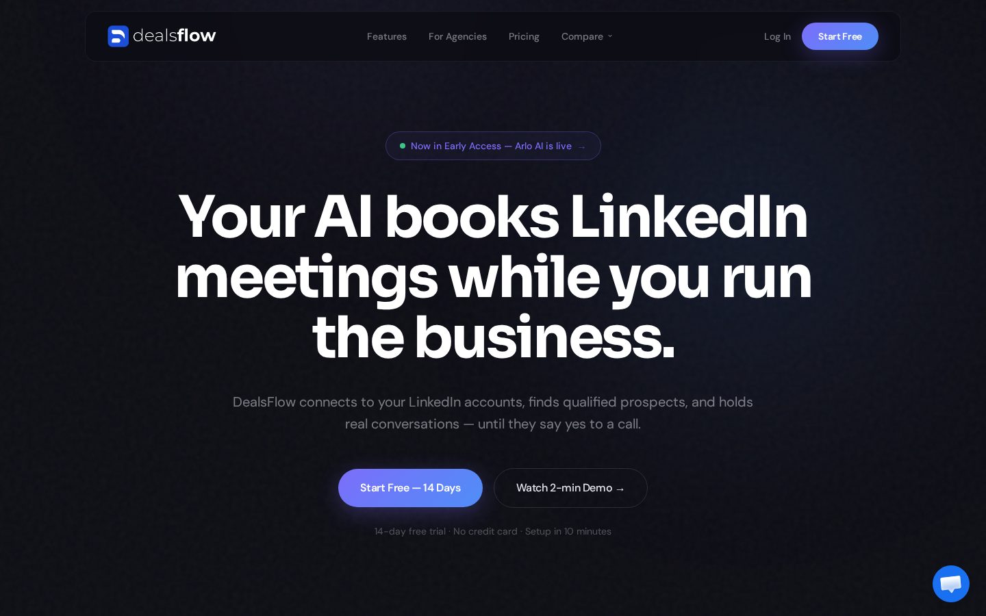 DealsFlow Homepage
