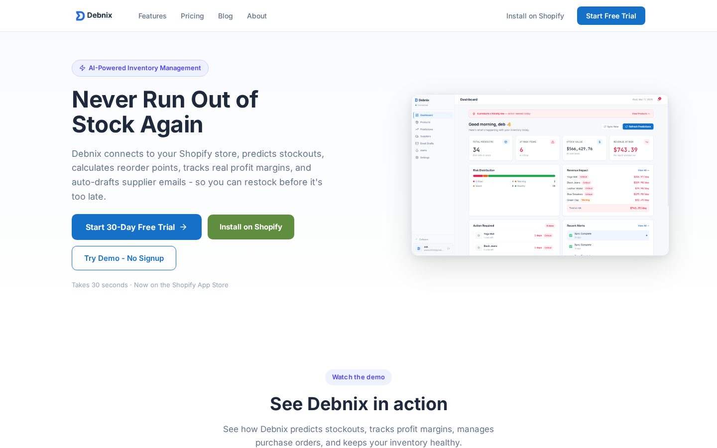 Debnix Homepage