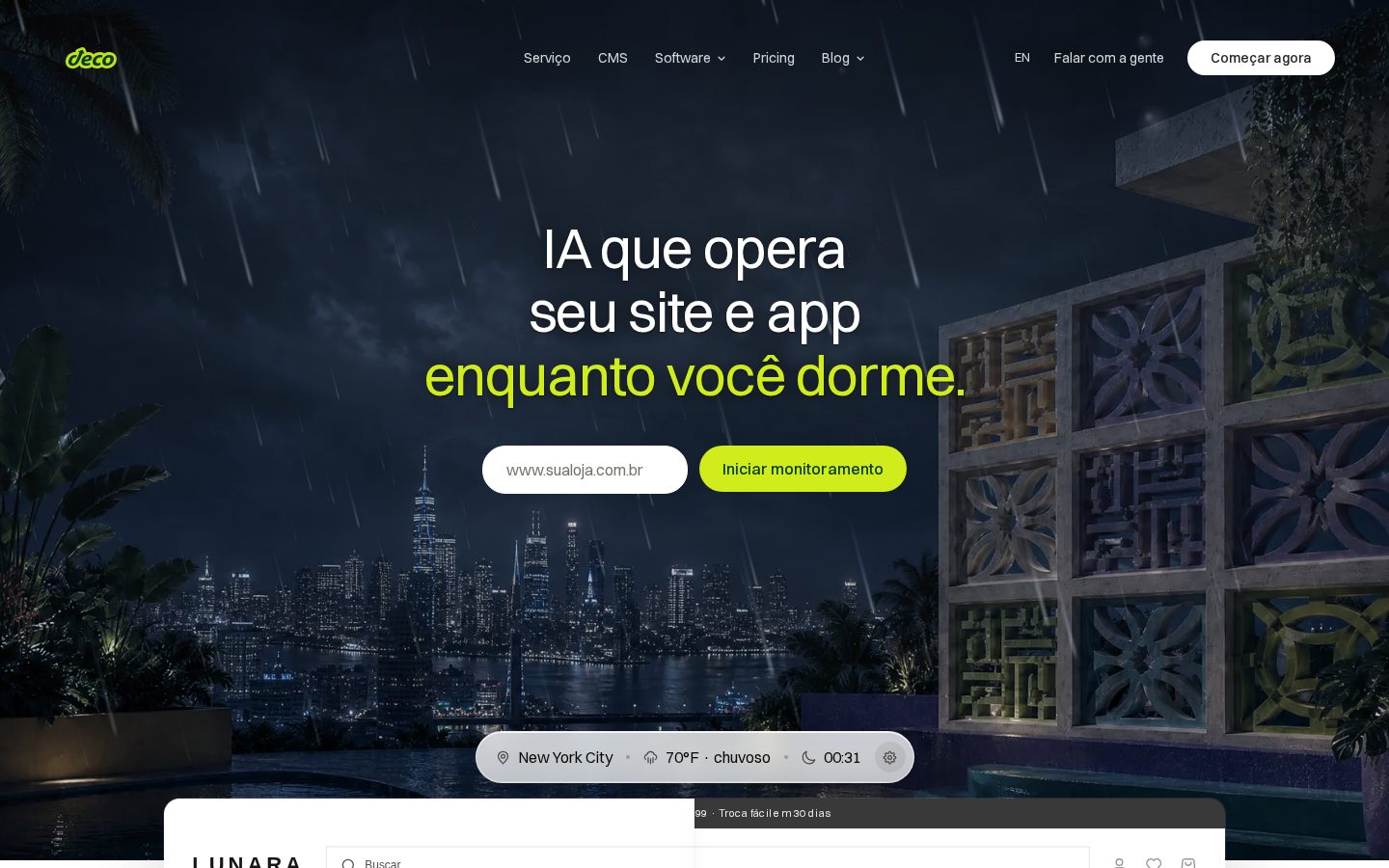 Deco.cx 2.0 Homepage