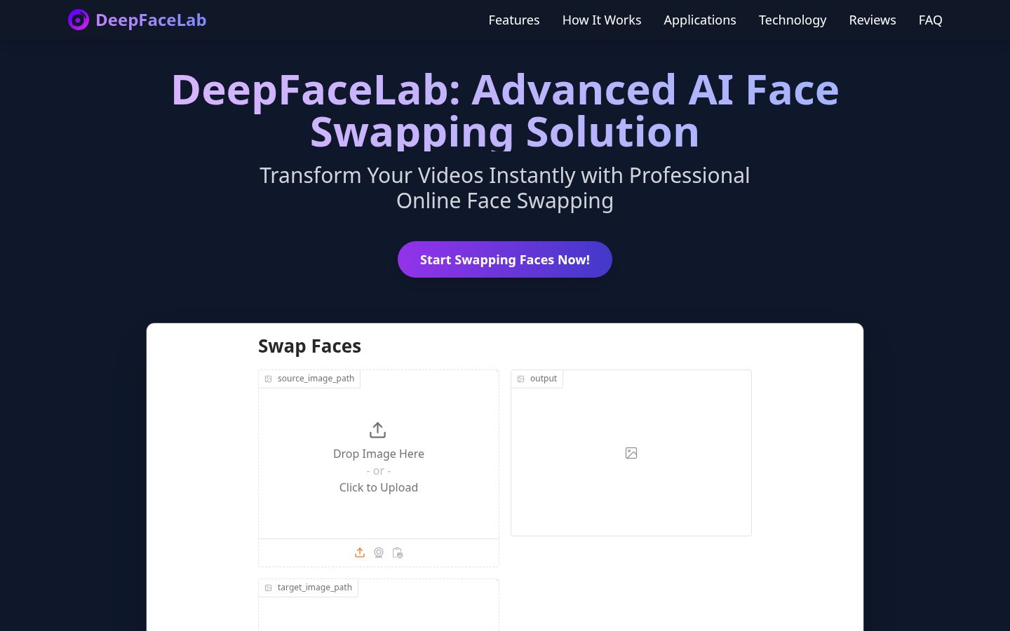 DeepFaceLab Homepage